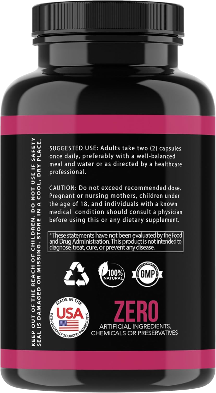 Organic Apple Cider Vinegar and Beet Root Capsules for Men and Women - 1000mg per Serving, Digestive Health and Nitric Oxide Booster - 60 Capsules, 1-Month Supply