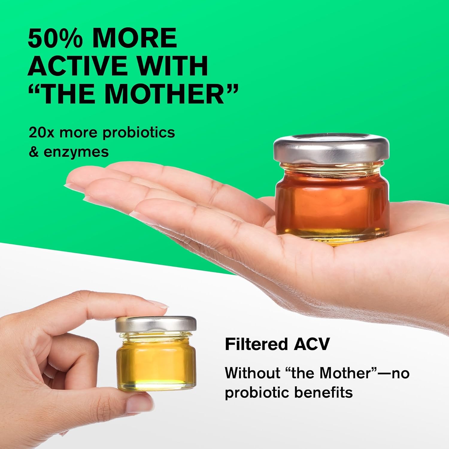 Organic Apple Cider Vinegar Capsules with The Mother - Energy Boost & Heart, Gut, Immune Health - Gluten & Dairy Free - Raw Probiotic & Prebiotic - Vegan with Astragalus Root