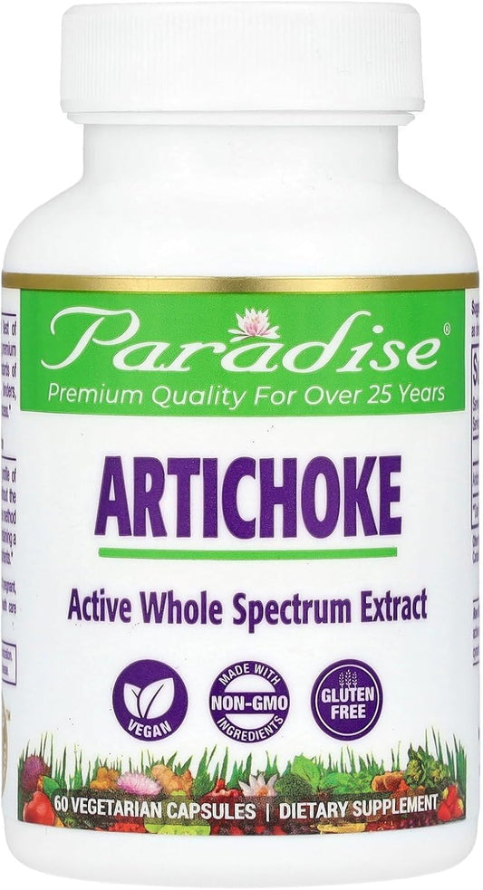 Organic Artichoke Extract Capsules - 250 mg, 60 Count