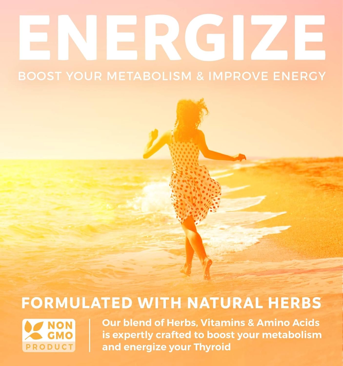 Organic Ashwagandha Thyroid Support Bundle - Adrenal & Cortisol Health Harmony - Energy Boost for Men & Women