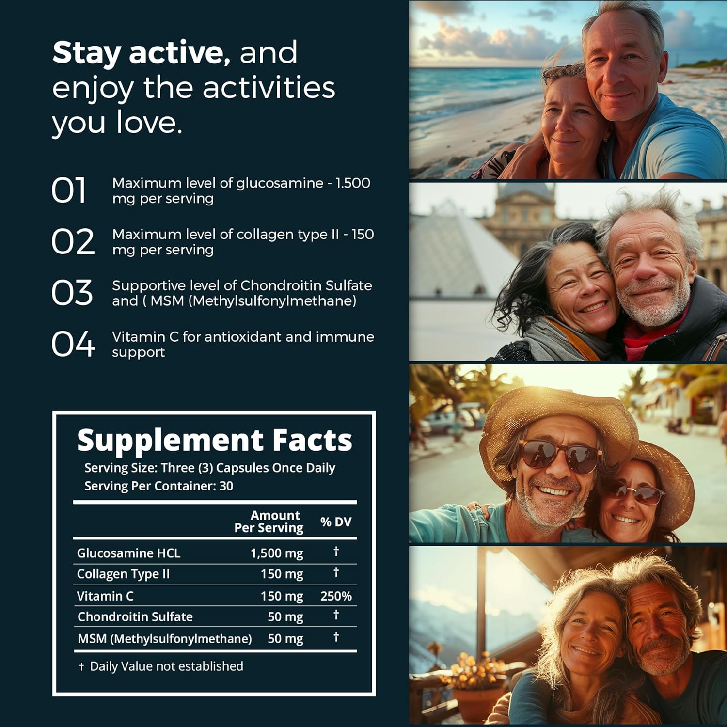 Organic Astaxanthin and Turmeric Curcumin Joint Support Bundle - Enhanced with Glucosamine, Collagen Type II, Chondroitin, MSM, Vitamin C, and Pure Krill Oil