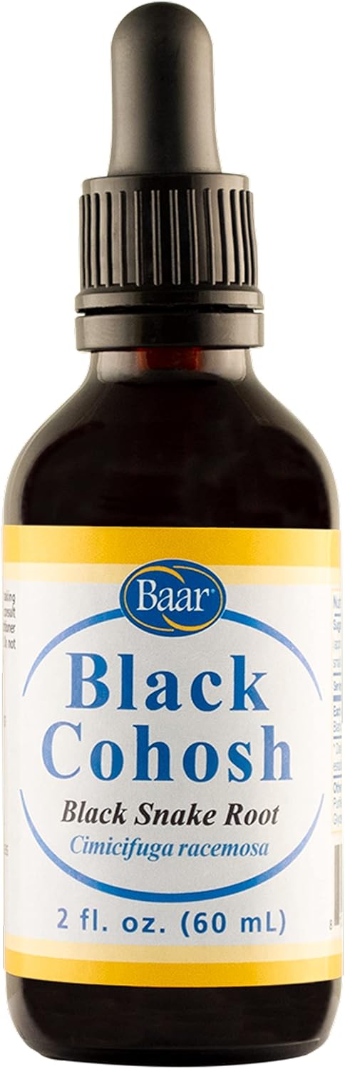 Organic Baar Black Cohosh Snakeroot Extract - 2 Ounces
