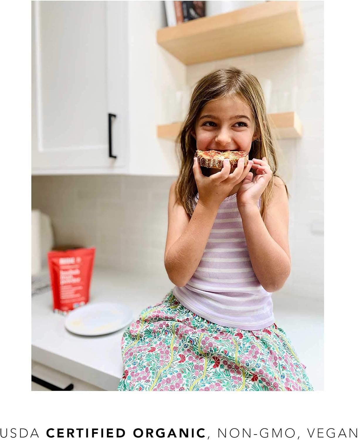 Organic Baobab Powder for Gut Health, Immunity, and Hydration - Premium Prebiotic Supplement with Vitamin C, Polyphenols, and Minerals - 16 oz.