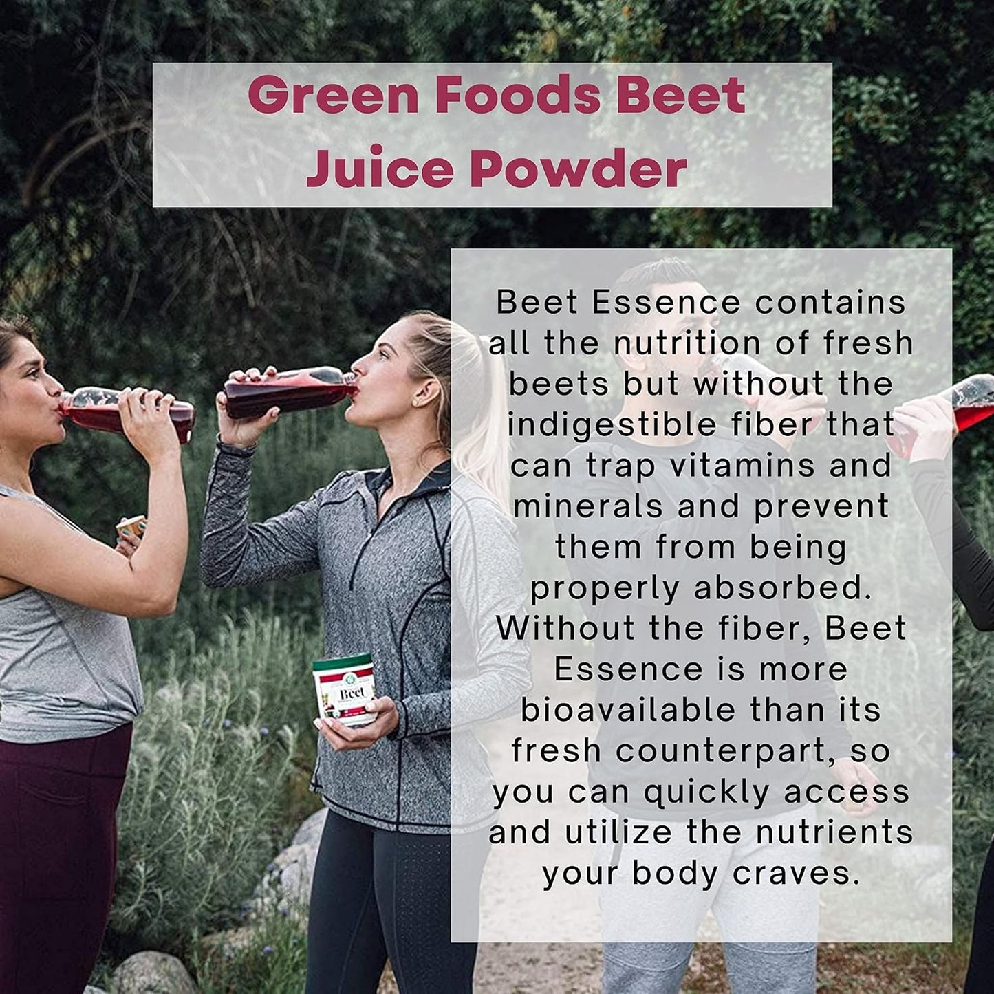 Organic Beet Essence Juice Powder - Nitric Oxide Superfood for Natural Energy and Endurance - 5.3oz (30 Servings) - Worldwide Nutrition Green Foods