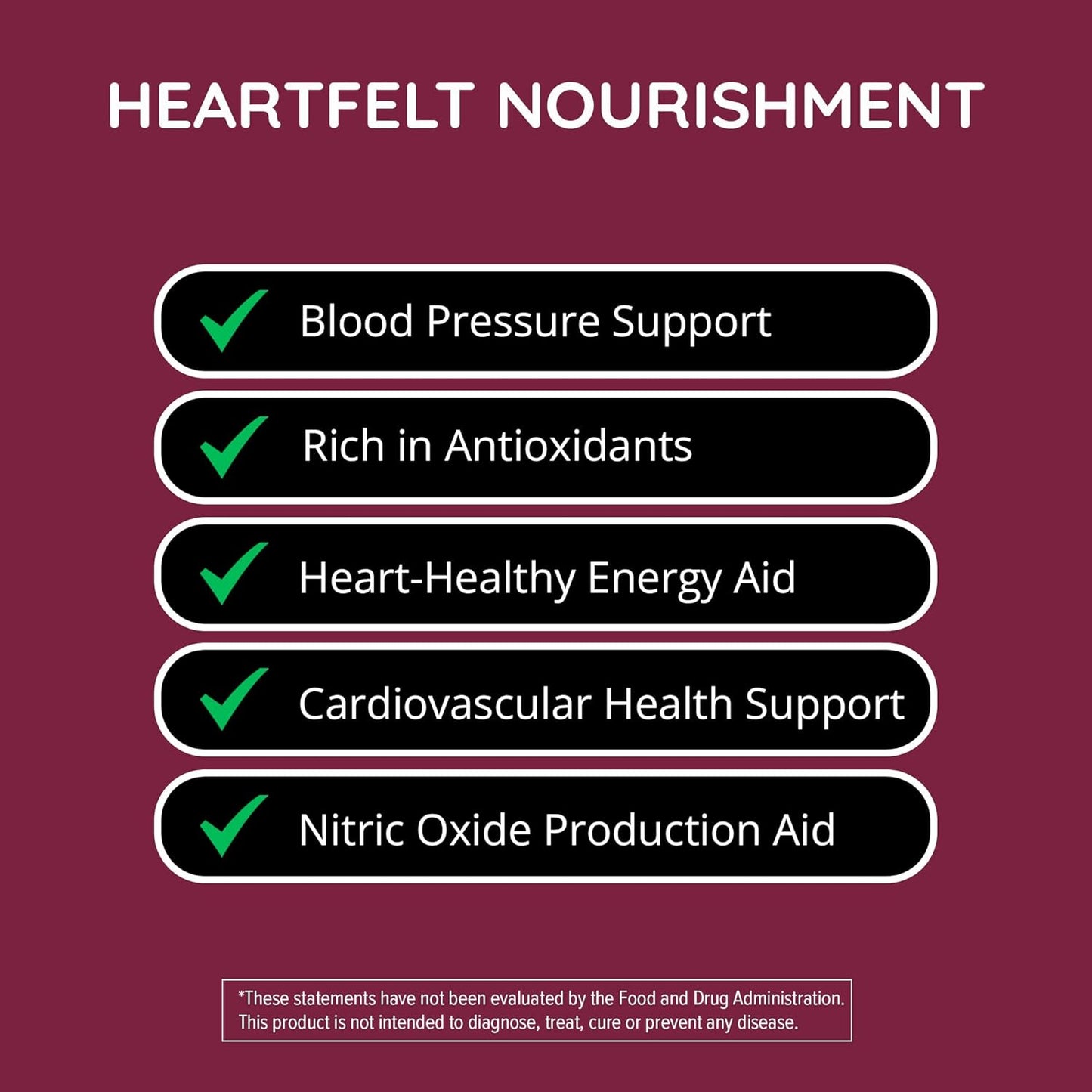 Organic Beet Root Capsules 1300mg Superfood for Blood Pressure, Nitric Oxide Support | Circulation & Flow Booster | Antioxidant Brain Food for Men & Women - Vegan, 60 Ct