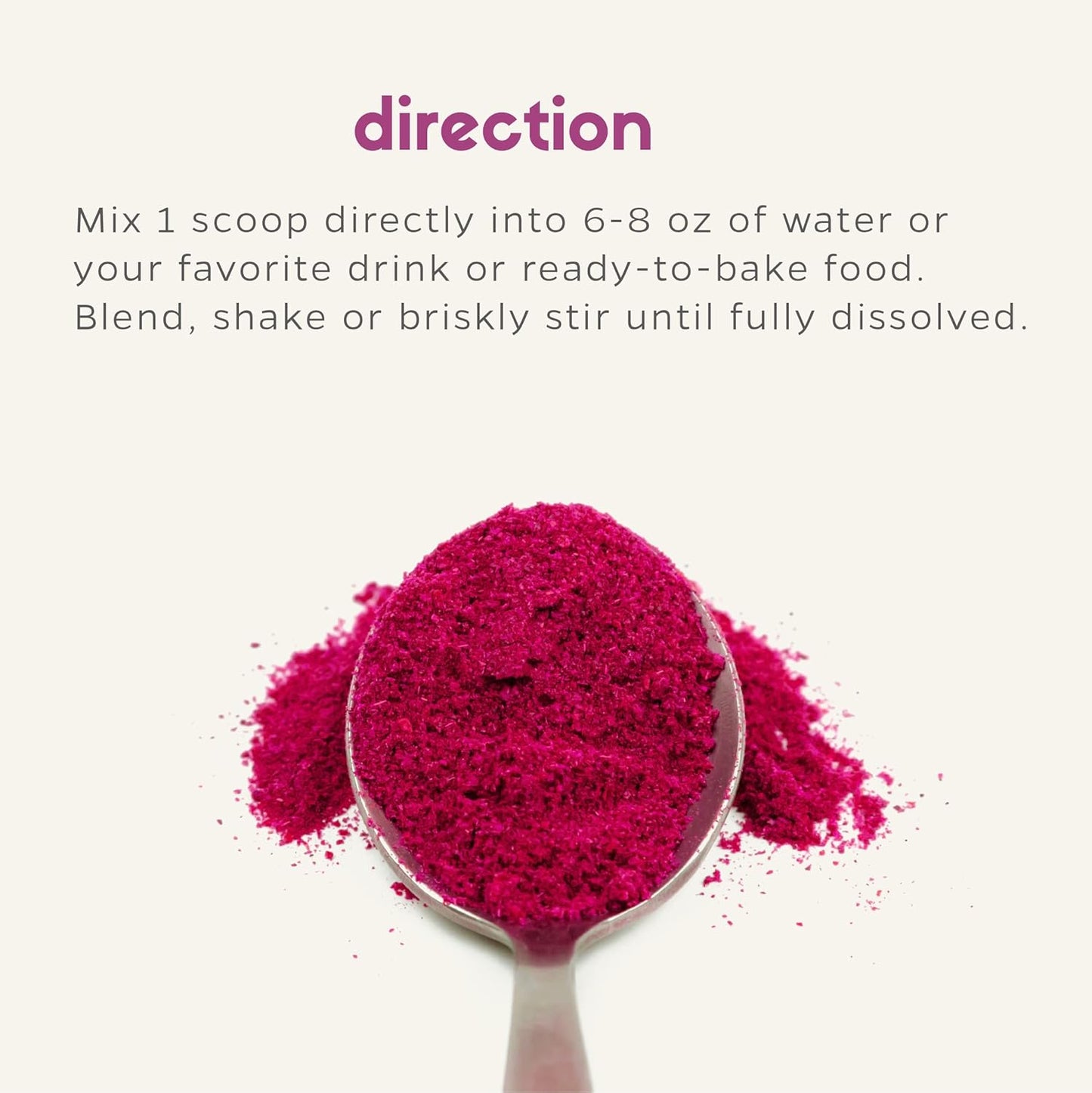 Organic Beet Root Juice Powder - Raw Extract, High Potency, Natural Nitrites & Antioxidants for Detox, Energy, Circulation - 12.7 Oz