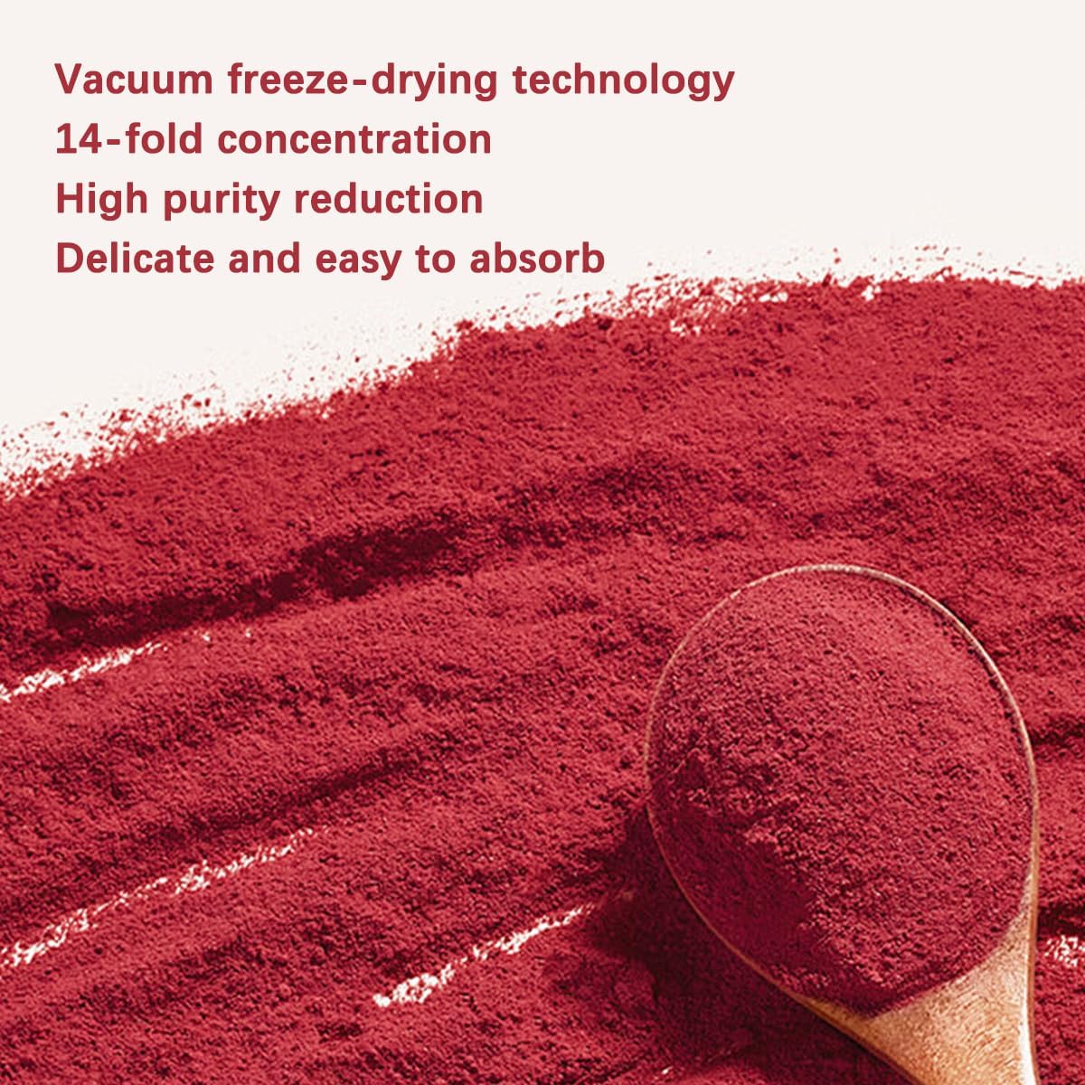 Organic Beet Root Powder Supplement for Men, Promotes Healthy Blood Pressure & Circulation - Berry Flavor
