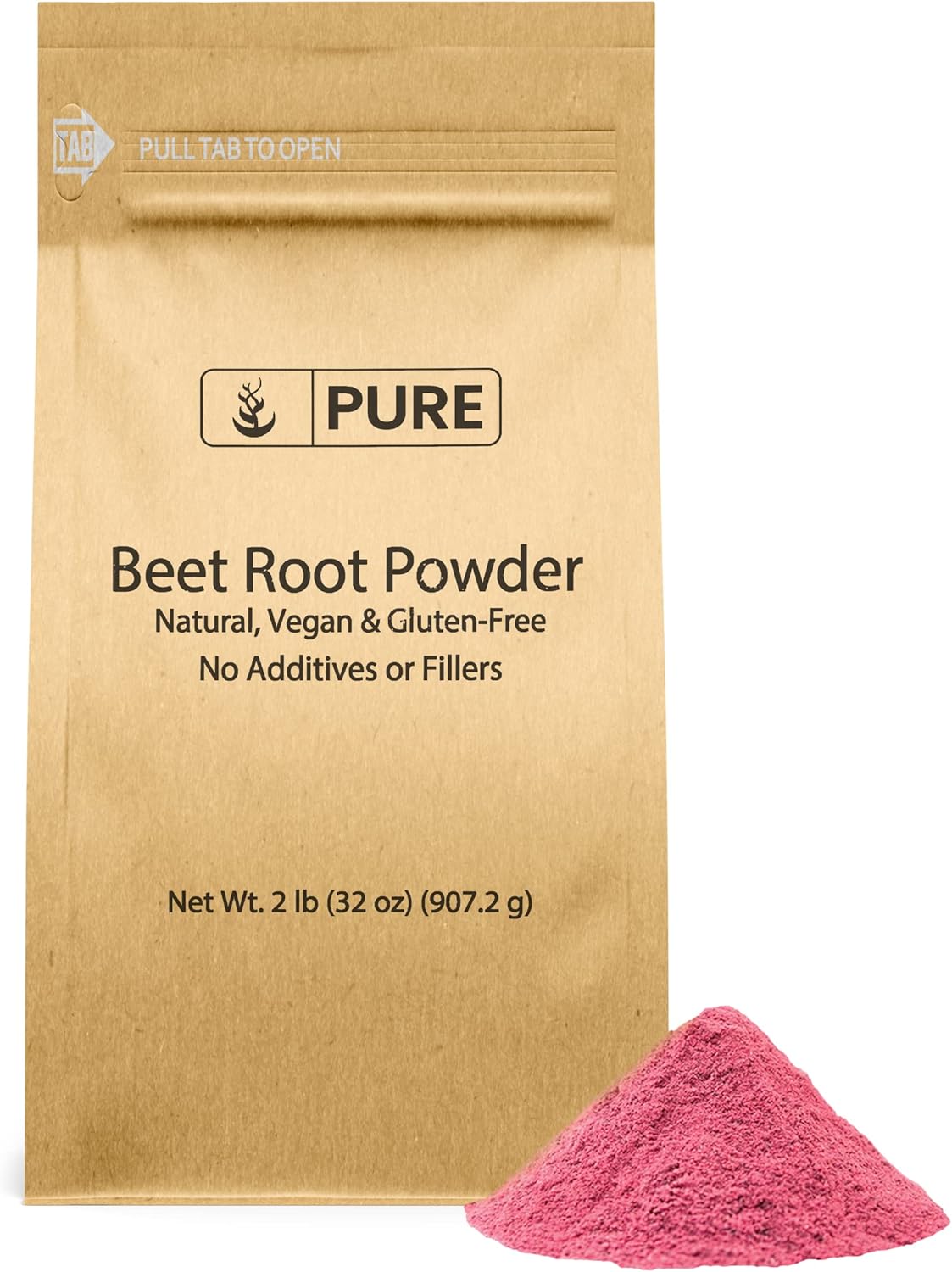 Organic Beet Root, Spirulina, and Acai Powder Bundle - Non GMO Herbal Supplements in Various Sizes