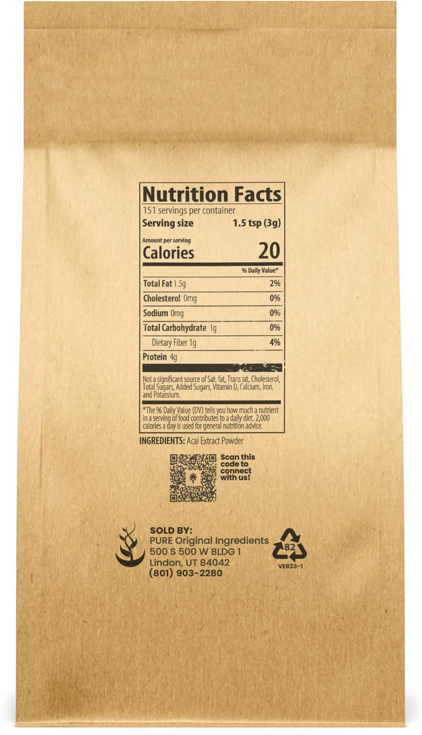 Organic Beet Root, Spirulina, and Acai Powder Bundle - Non GMO Herbal Supplements in Various Sizes