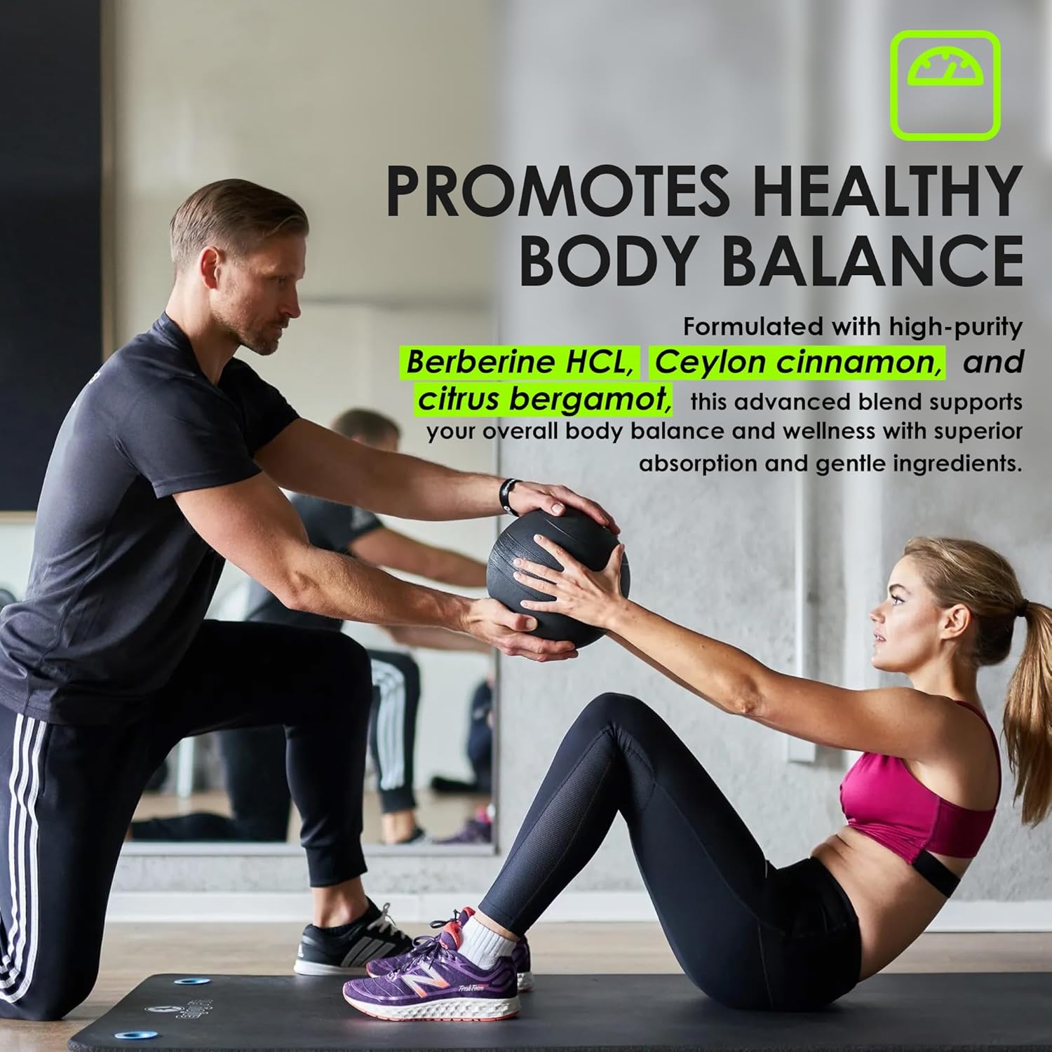 Organic Berberine Supplement 1500mg with Ceylon Cinnamon & Citrus Bergamot - Metabolic & Weight Support - 180 Capsules