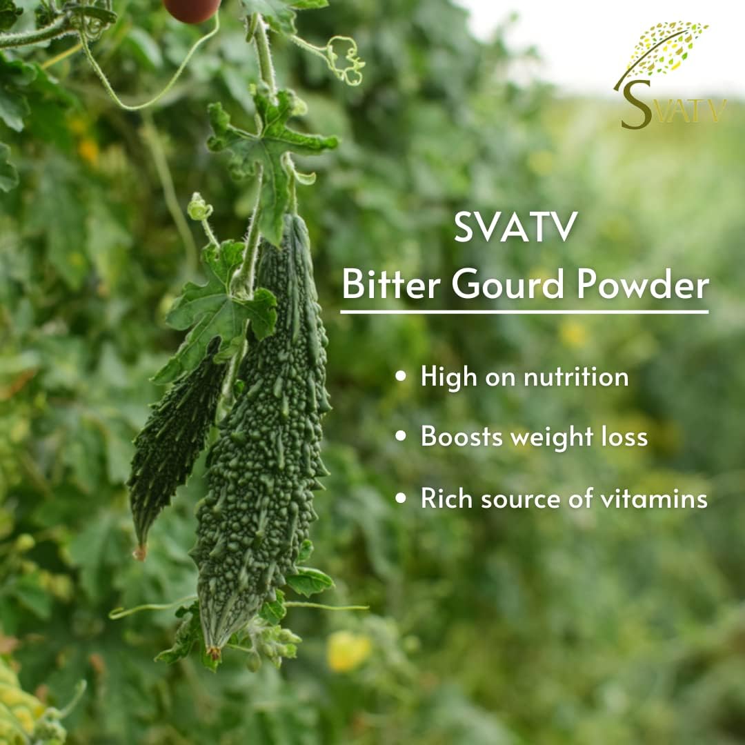 Organic Bitter Melon Powder 8 oz - Skin Benefits - Non-GMO - 227g - Half Pound