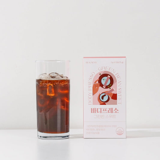 Organic Body Presso Green Bean Sweet Packets with Vitamin B and Pantothenic Acid