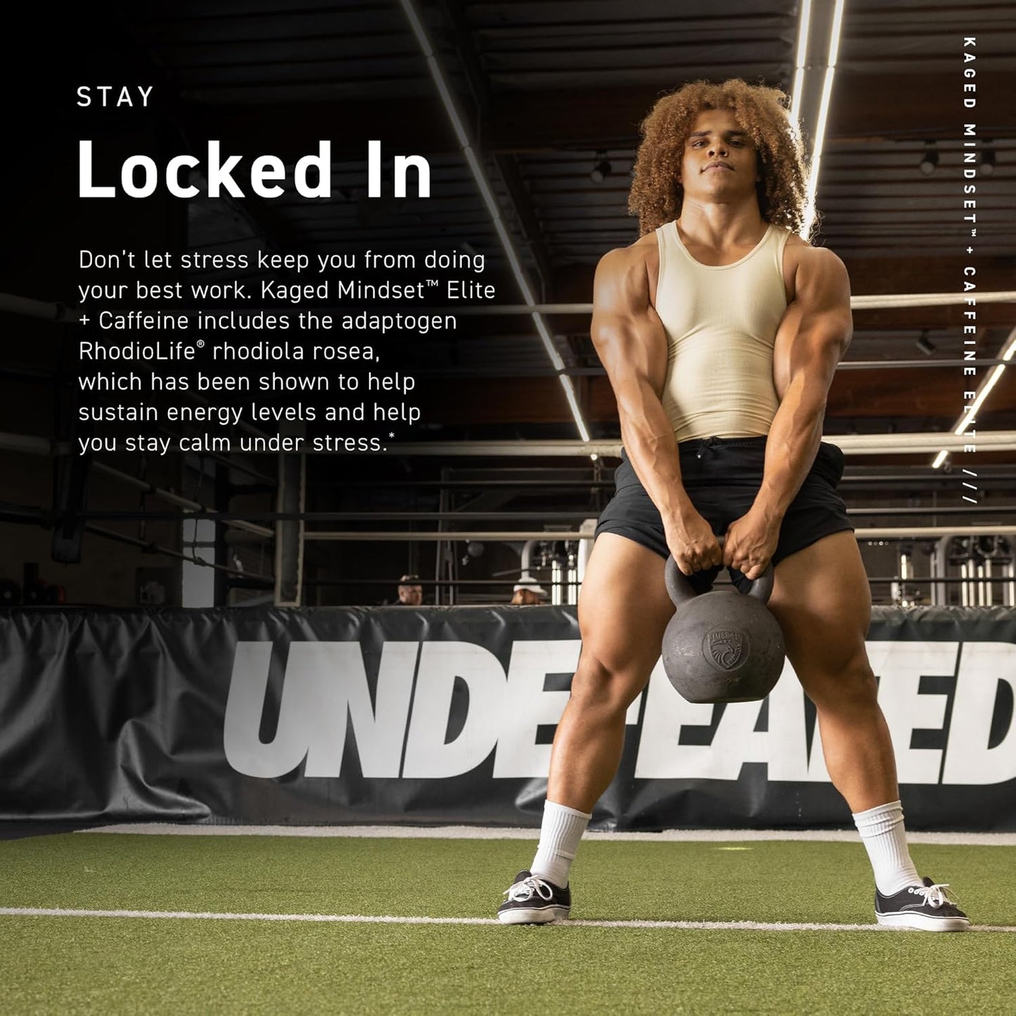 Organic Caffeine Nootropic Supplement for Focus, Energy, and Mood - Strawberry Lemonade, 30 Servings