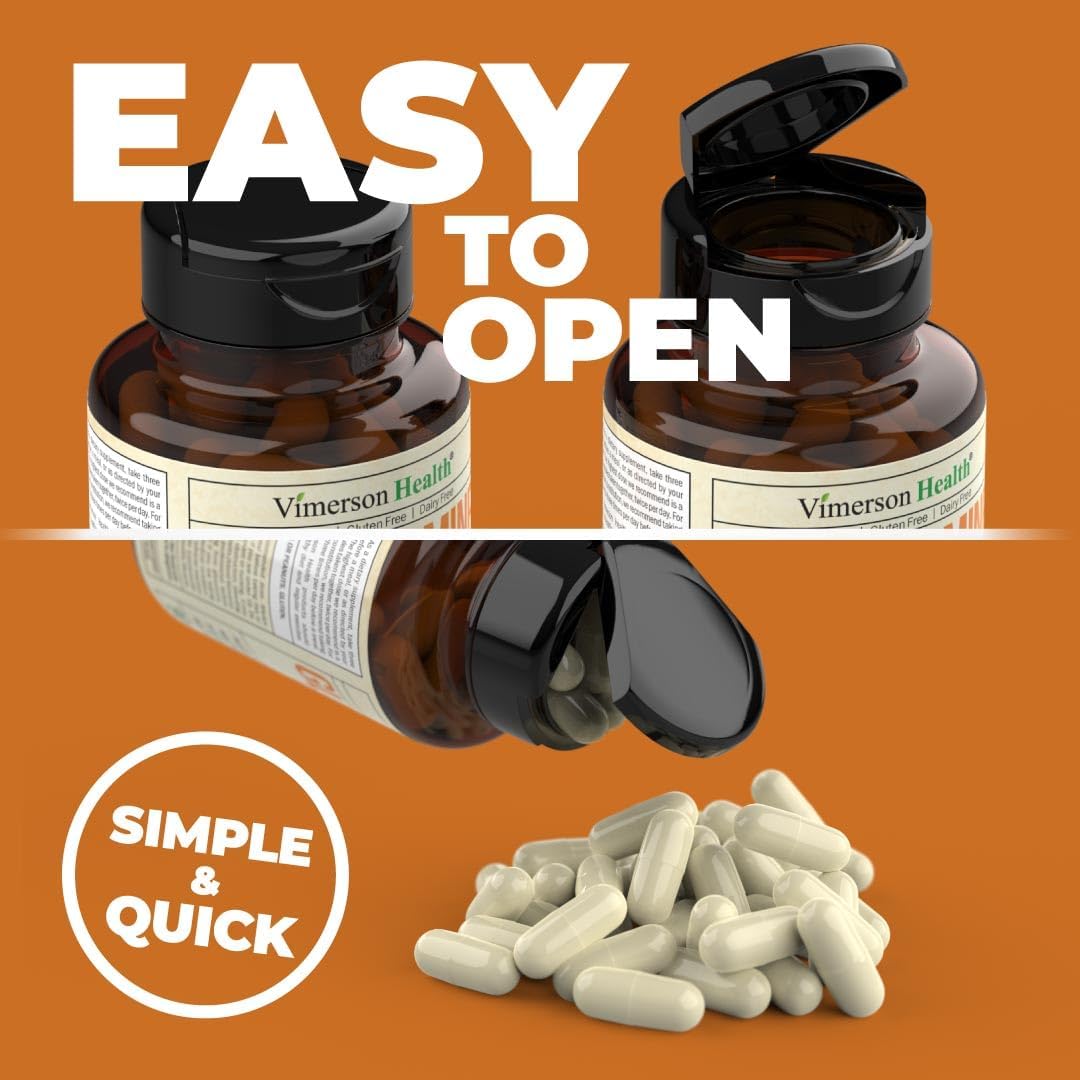 Organic Ceylon Cinnamon Capsules - Antioxidant & Anti-inflammatory Support. Non-GMO, Vegan 60ct - Made in USA by Vimerson Health