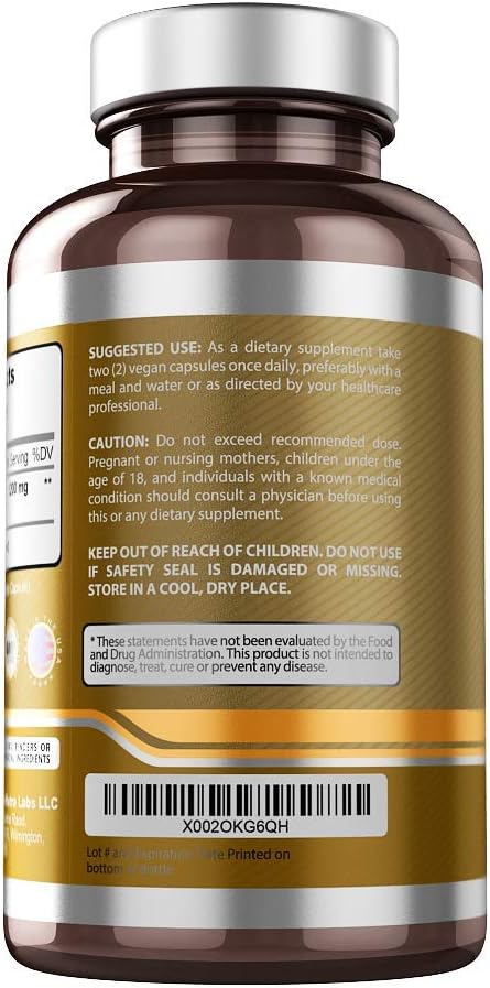 Organic Ceylon Cinnamon Supplement 1200mg - 180 Vegan Capsules - 100% Pure Ceylon Cinnamon - Smart Nutra Labs