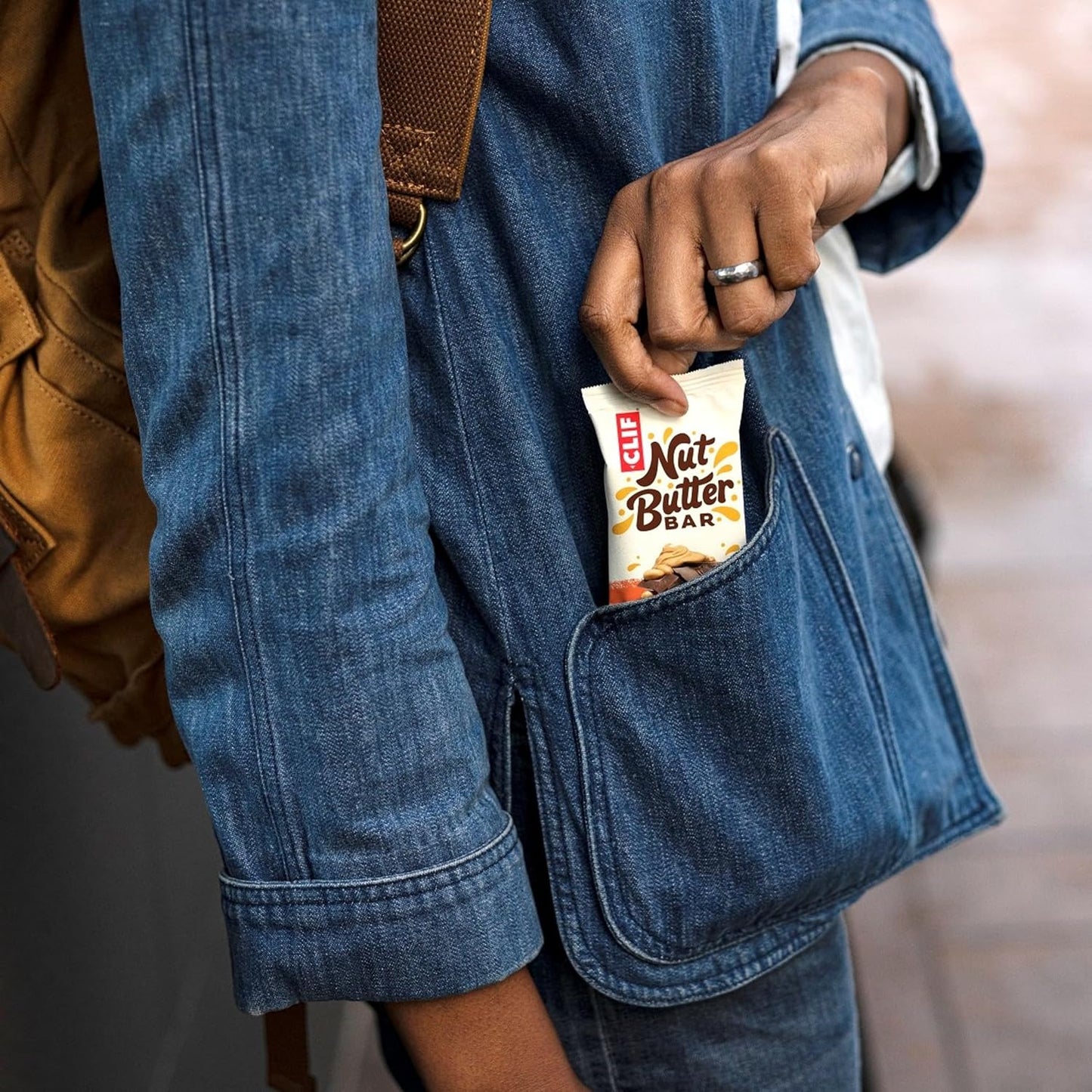Organic Chocolate Peanut Butter Nut Butter Bars - Non-GMO Energy Bars - Plant-Based Snack - Low Glycemic (12 Pack)