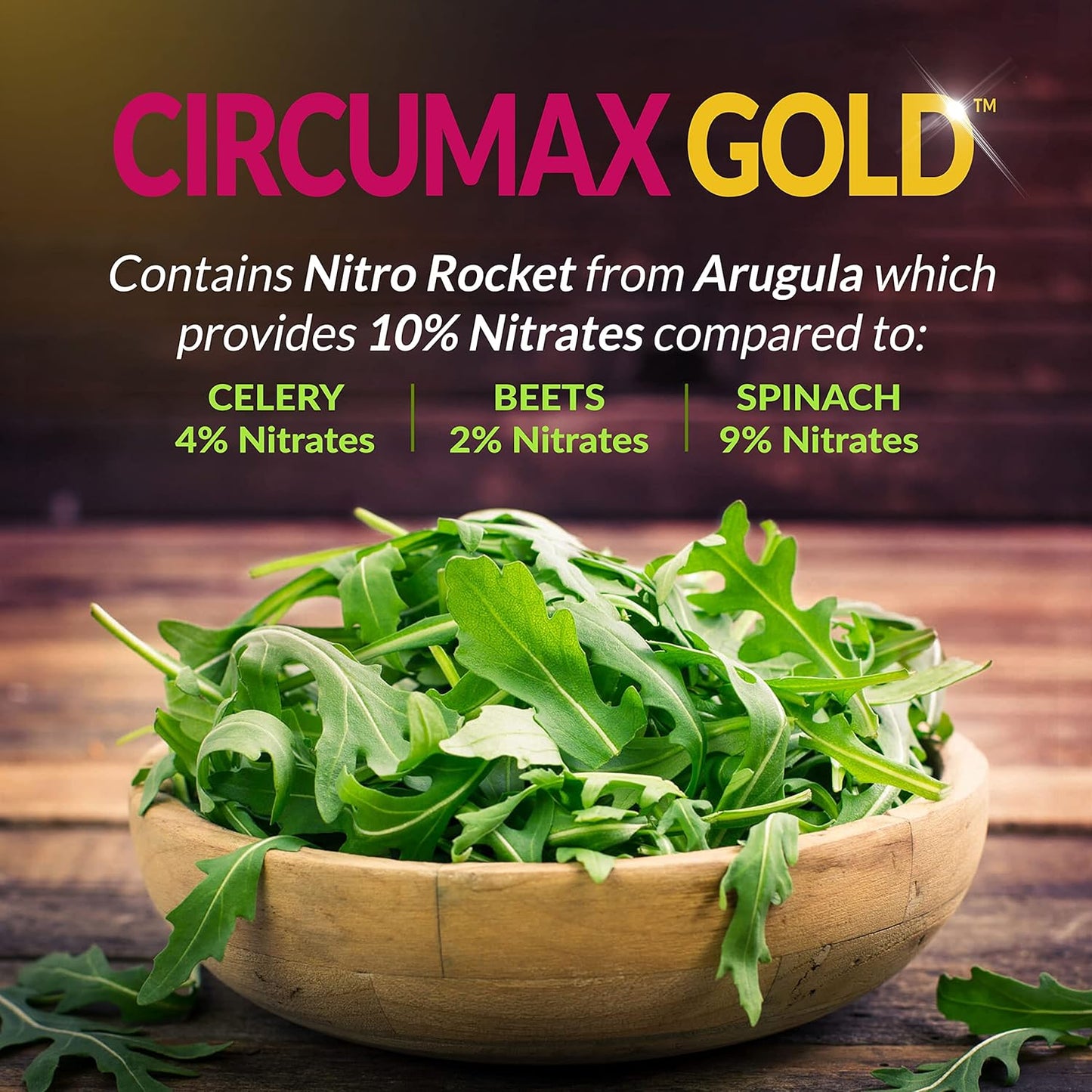 Organic CircuMax Gold Nitric Oxide Boost Powder with Beetroot and Mango - 30 Servings