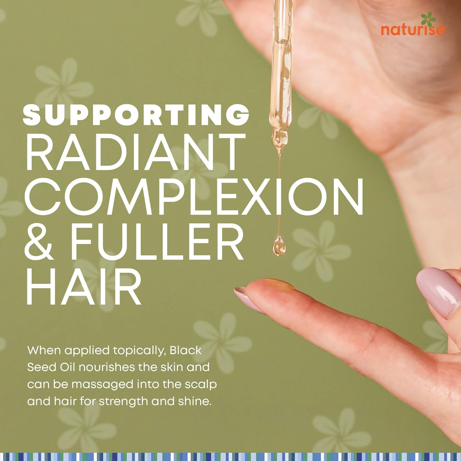 Organic Cold Pressed Black Seed Oil for Hair, Skin & Wellness - Vegan & Gluten Free - 4 Fl Oz. Bottle