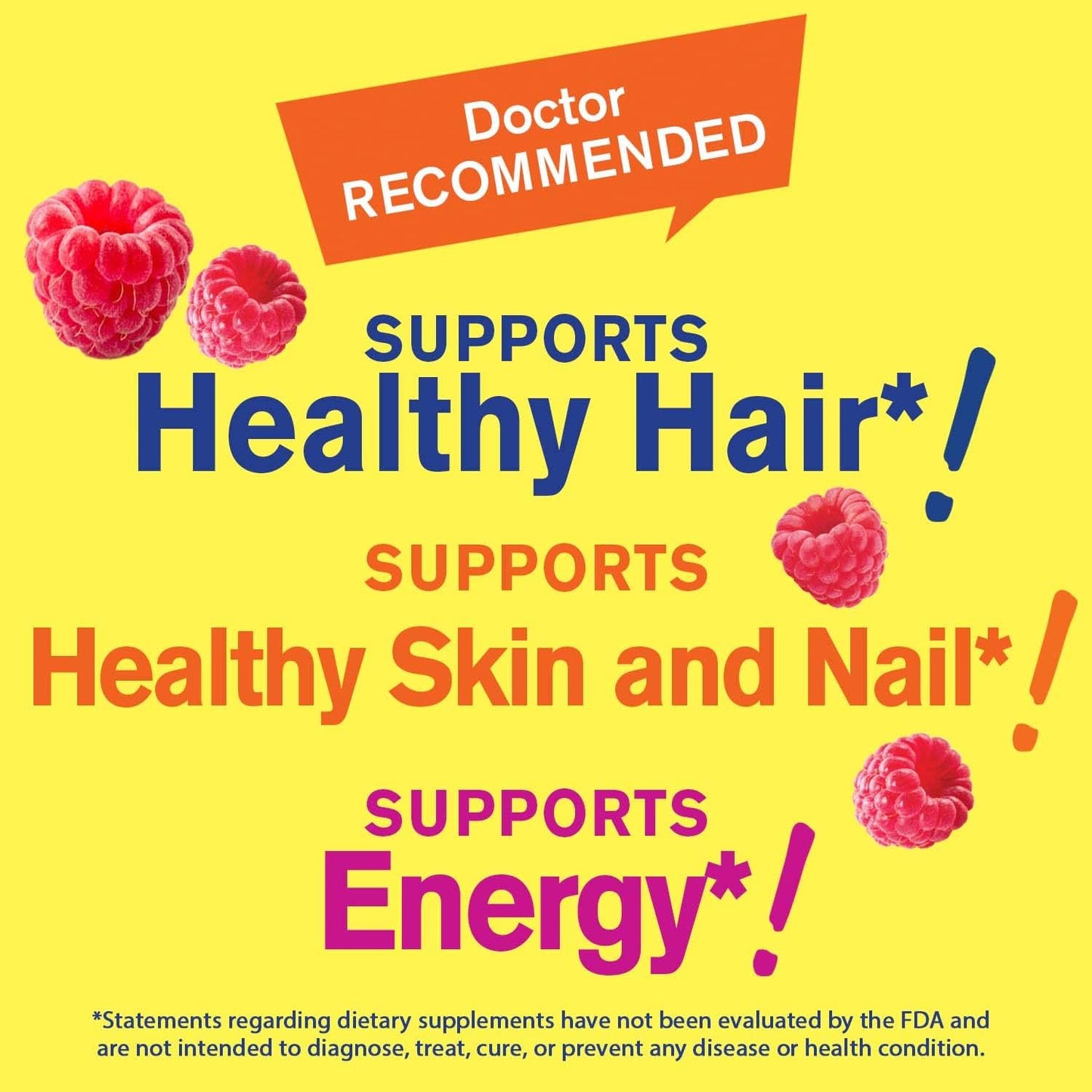 Organic Collagen, Biotin, and Vitamin D3 Gummy Bundle - Gluten-Free, GMO-Free, Great Taste Chewables - Vitamin Supplement