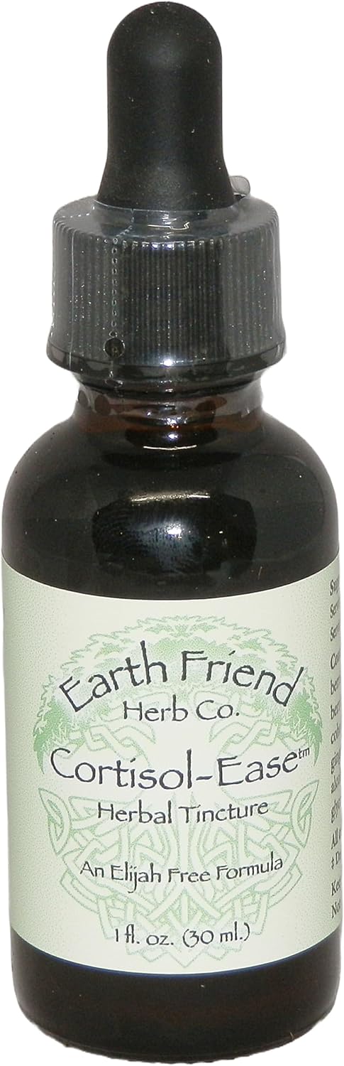 Organic Cortisol-Ease Essential Oil Blend for Stress Relief, 1.0 oz