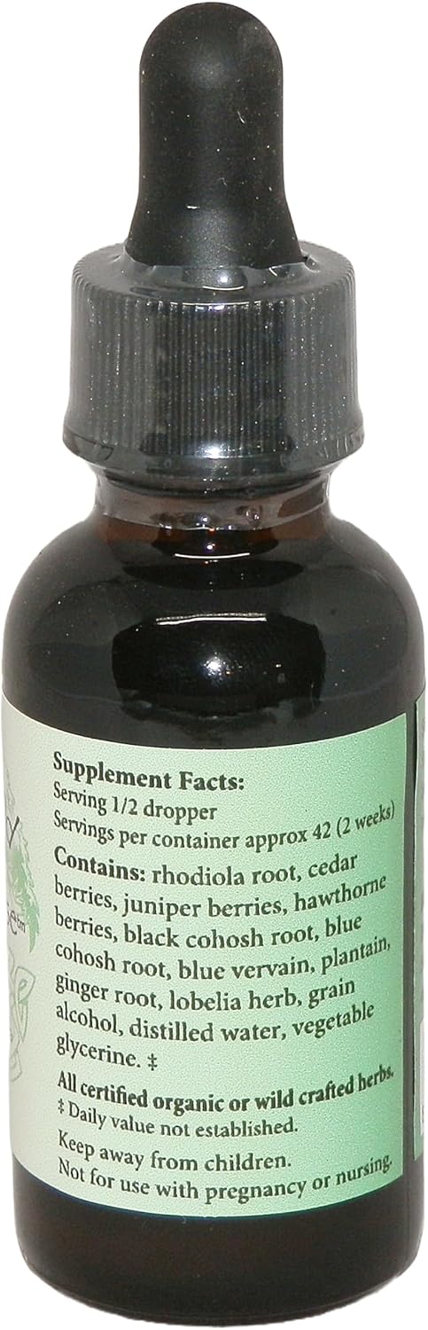 Organic Cortisol-Ease Essential Oil Blend for Stress Relief, 1.0 oz