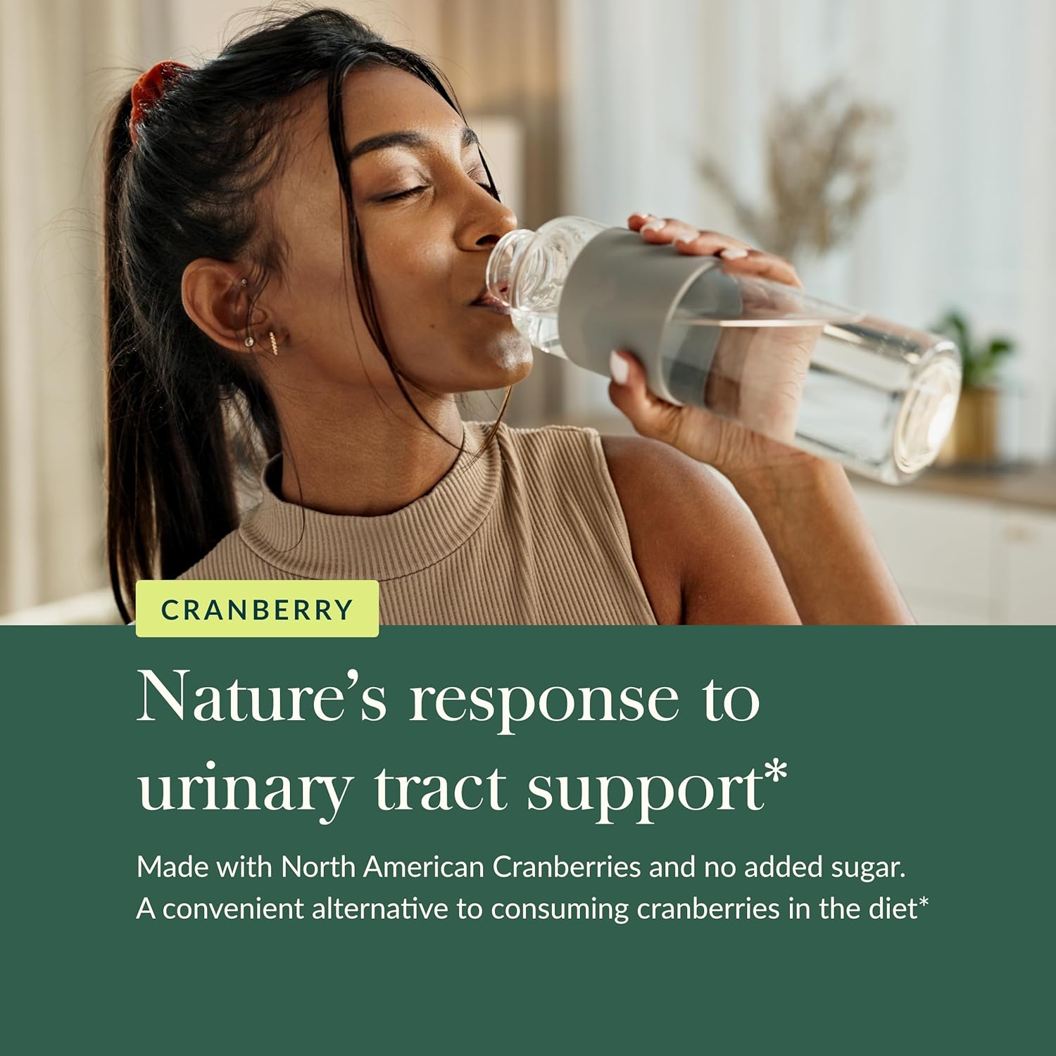 Organic Cranberry Concentrate Capsules for Urinary Tract Health - Vegan Liquid Phyto-Caps with Organic Cranberry Juice Extract - 60 Capsules