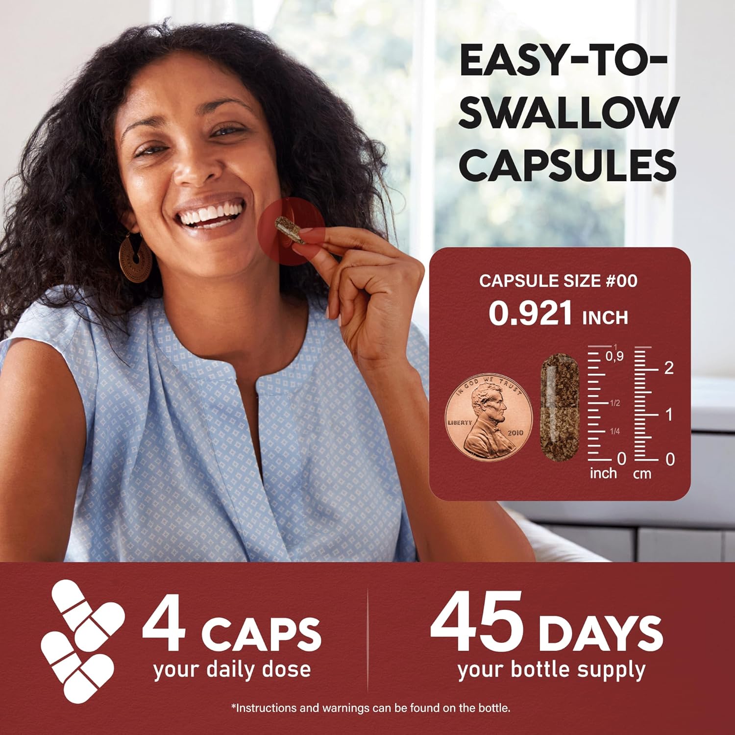 Organic Desiccated Beef Liver Capsules 3000 mg - Grass-Fed Argentinian Liver Supplement with Vitamin B-Complex - Energy, Focus, and Skin Support - 180 Capsules