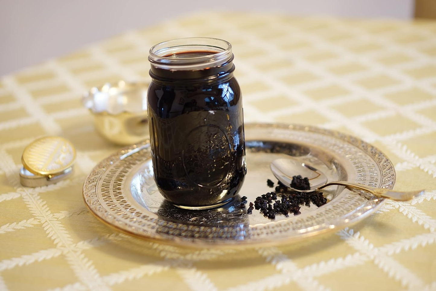 Organic Elderberry Syrup: Immunity-Boosting Herbal Supplement - 32 oz - Loved by Kids and Adults