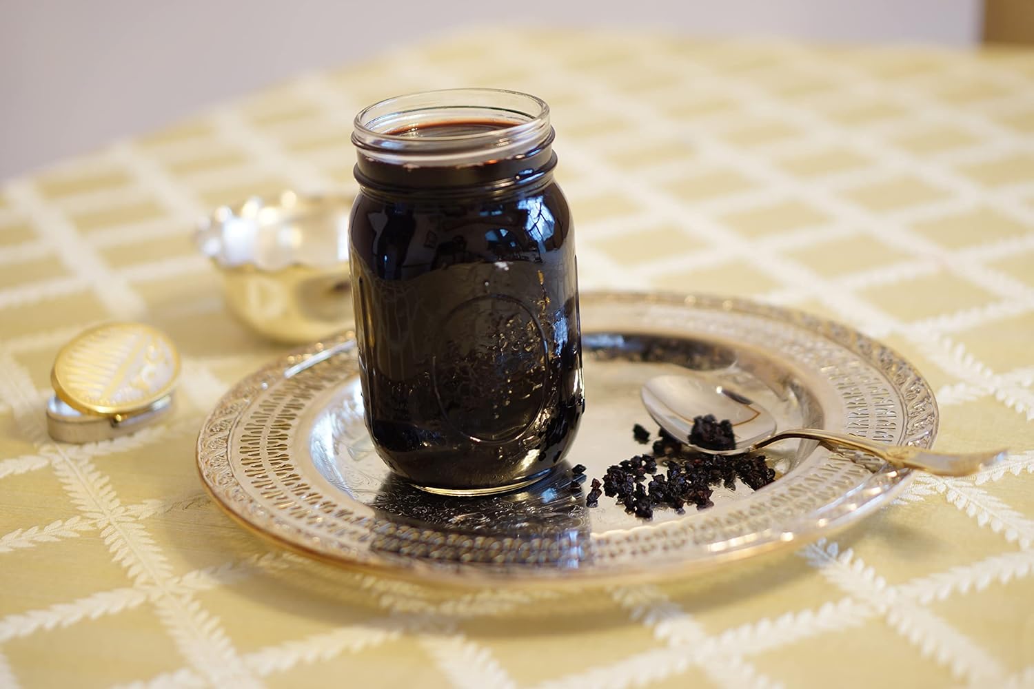 Organic Elderberry Syrup: Immunity-Boosting Herbal Supplement - 32 oz - Loved by Kids and Adults