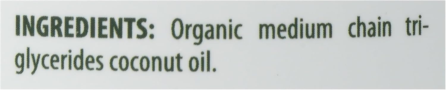 Organic Flora Health MCT Oil with C8 & C10 Acids, Keto Friendly, Non-GMO, Ethically Sourced Coconut Oil - 17 Fl Oz