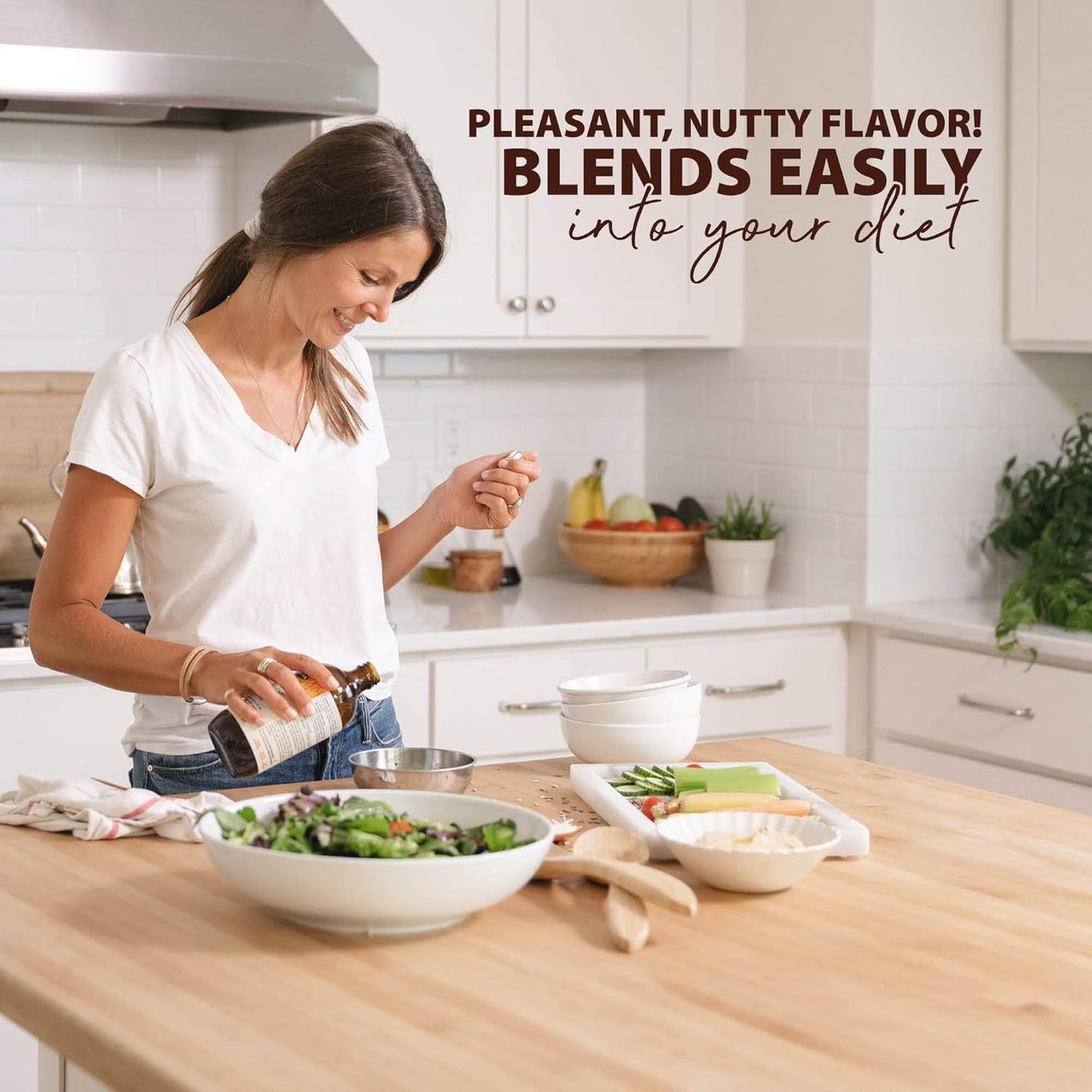 Organic Flora Health UDO’s Oil Omega 3-6-9 Supplement 32 Oz | Plant-Based Vegan Alternative | Flaxseed, Coconut, Evening Primrose Blend