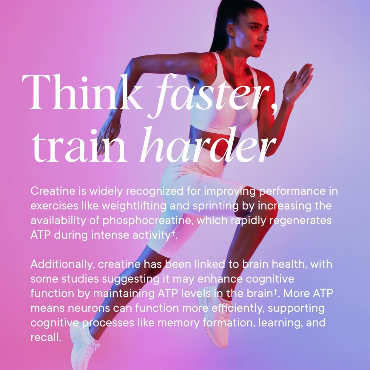 Organic German-Sourced Creatine Monohydrate Powder with Creavitalis for Strength, Energy Support, and Recovery - Acai Berry Flavor, 30 Servings