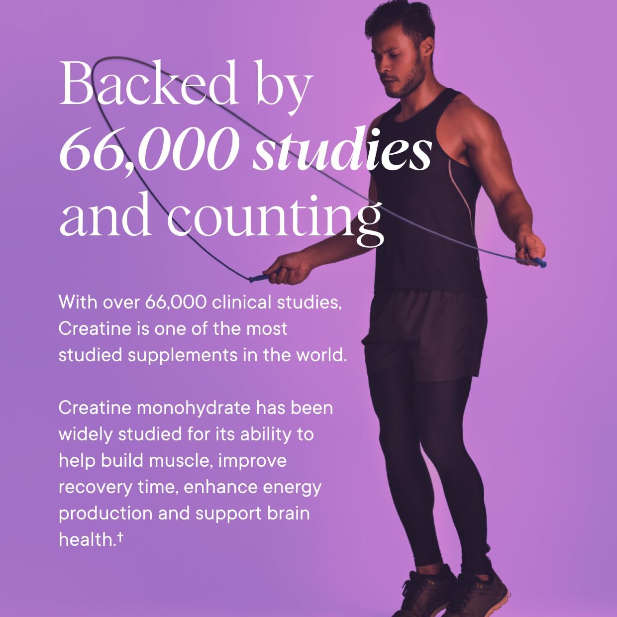 Organic German-Sourced Creatine Monohydrate Powder with Creavitalis for Strength, Energy Support, and Recovery - Acai Berry Flavor, 30 Servings