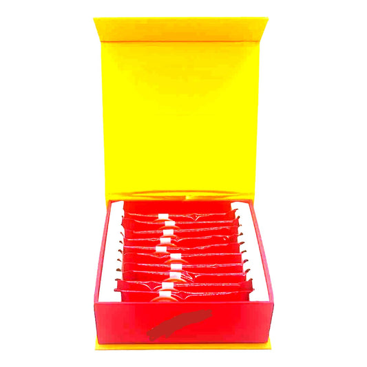 Organic Ginseng Herbal Honey Sachets for Women - Large Pack of 12 (15g Each)