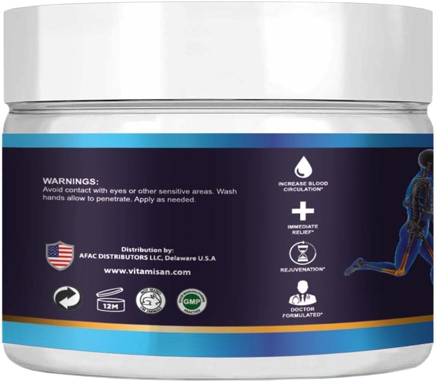 Organic Glucosamine & Chondroitin Cream with MSM, Arnica, Collagen - Natural Joint & Muscle Support for Men and Women
