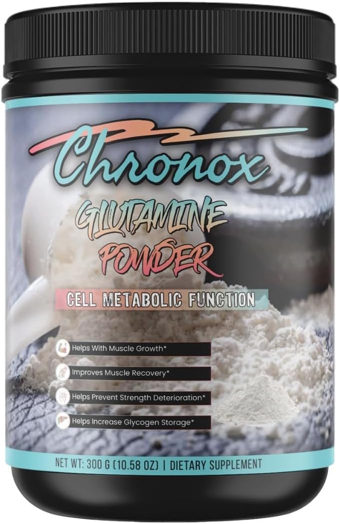 Organic Glutamine Powder for Enhanced Cell Metabolism and Physical Performance - Ideal Muscle Repair and Recovery Supplement - Boost Fitness Levels with Organic Glutamine Powder