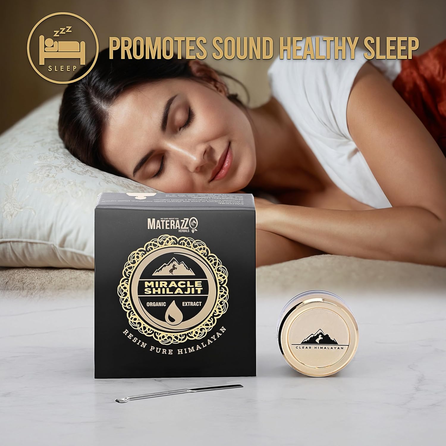 Organic Gold Grade Himalayan Shilajit Resin - 15g Supplement with 85+ Trace Minerals & Fulvic Acid for Vitality - Ideal for Men & Women