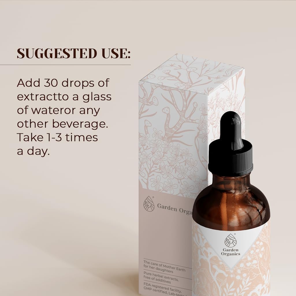 Organic Grape Seed Immune System Booster Alcohol-Free Tincture Extract - 2 fl oz Liquid Drops