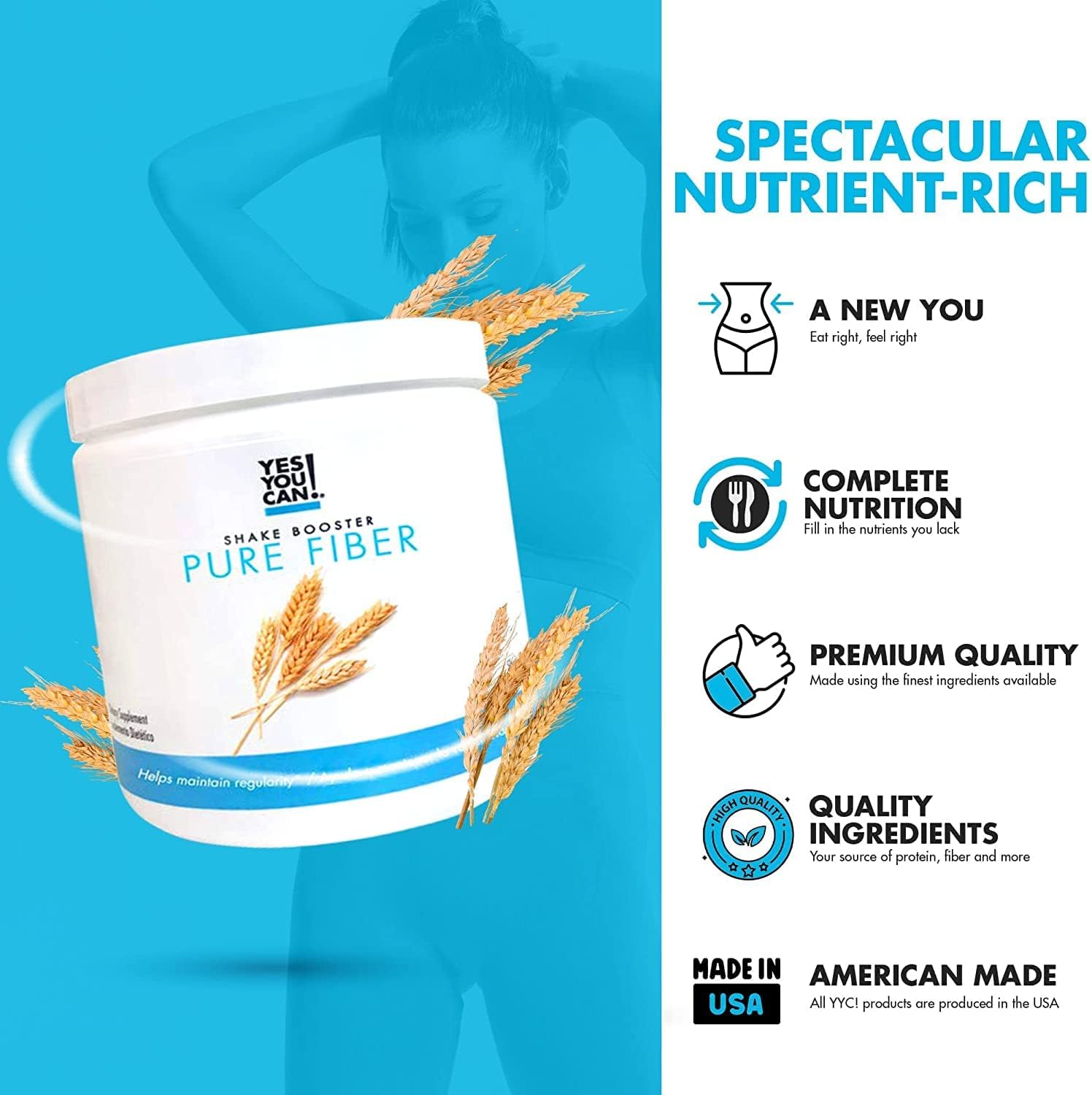 Organic Greens Superfood Powder Drink Mix - 4 Pack with Alfalfa Grass, Wheatgrass, Kale, Barley Grass, Lemon Juice Powder - Antioxidants, Vitamins, Minerals - Yes You Can! Boost Your Health Today!