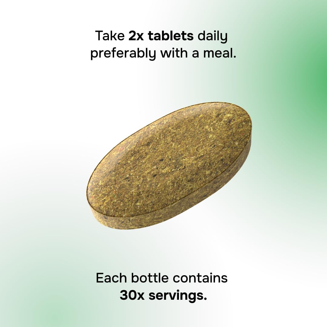 Organic Greens Tablets with Fruit and Vegetable Blend - envitamin Green Fuel