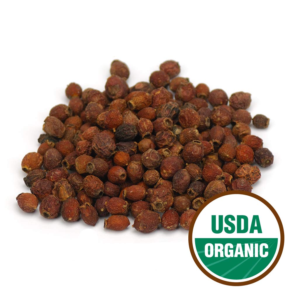Organic Hawthorn Berries Whole - 1 Pound by Starwest Botanicals