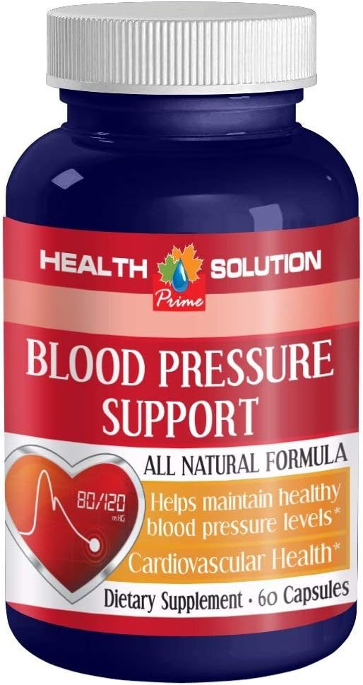 Organic Hawthorn Berry Extract Capsules for Blood Pressure Support - Red Wine Extract Supplement - 60 Capsules