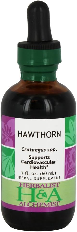 Organic Hawthorn Extract 2 oz by Herbalist & Alchemist
