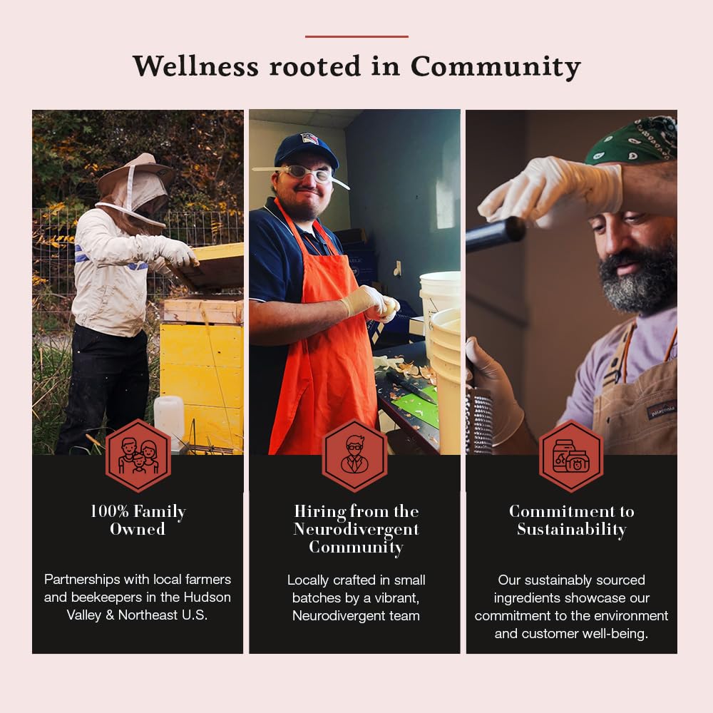 Organic Hibiscus Ginger Wellness Tonic Syrup - 8 fl oz | Apple Cider Vinegar, Lemon, Non-GMO, Gluten-Free