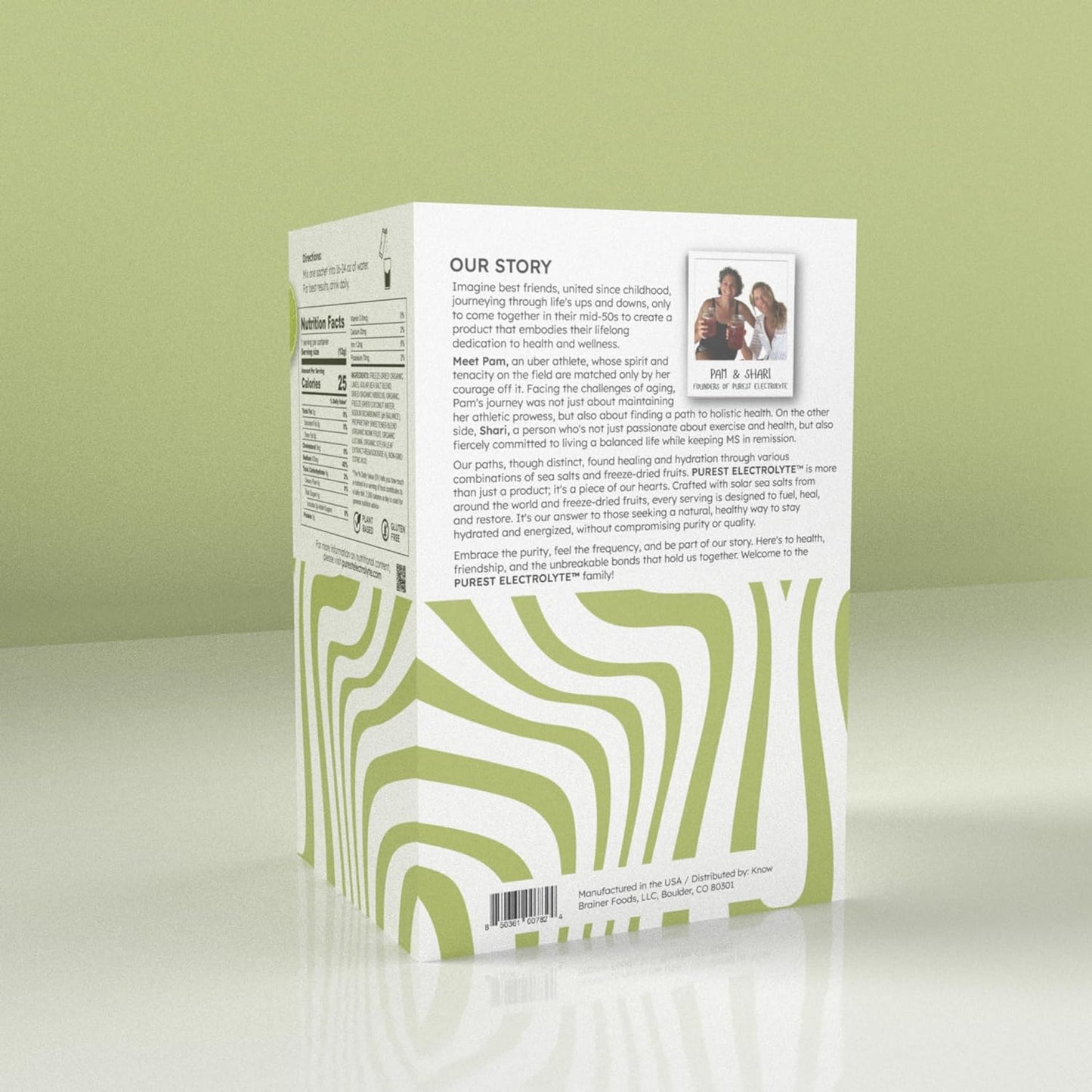 Organic Hibiscus Lime Electrolyte Powder Packets for Ultimate Hydration - Whole Food Formula with Solar Sea Salts