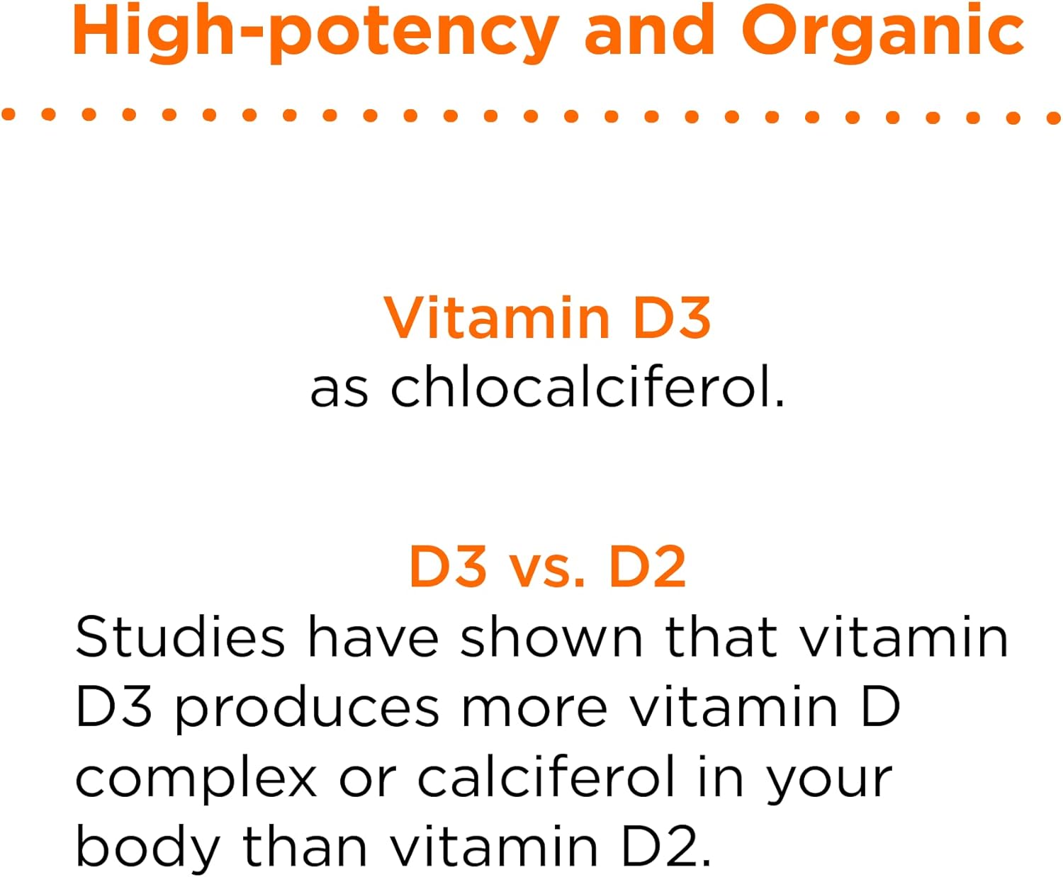 Organic High Potency Vitamin D3 Spray - 1000IU Per Serving - Cholecalciferol Supplement for Women, Men, Kids - Easy-to-Use On-The-Go Travel Size