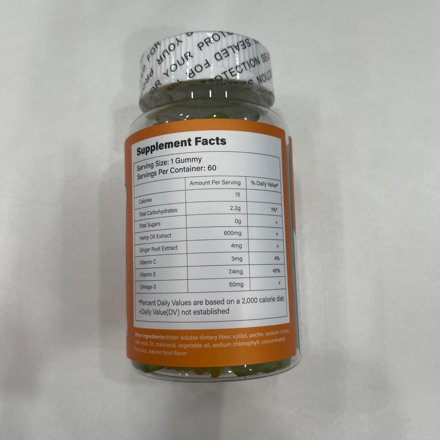 Organic High Potencymetabolism boosterGummies - 36000metabolism boosterGummies Extra Strength - 50 Count