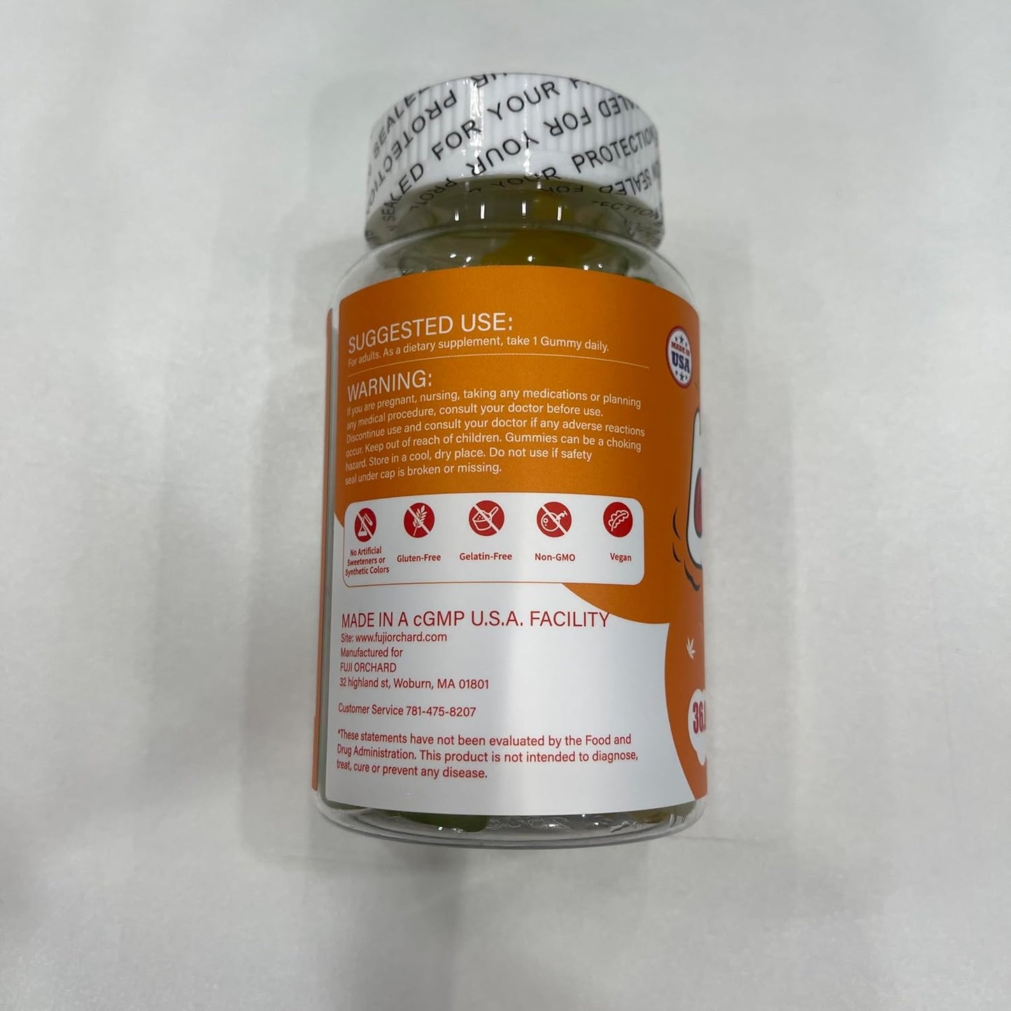 Organic High Potencymetabolism boosterGummies - 36000metabolism boosterGummies Extra Strength - 50 Count