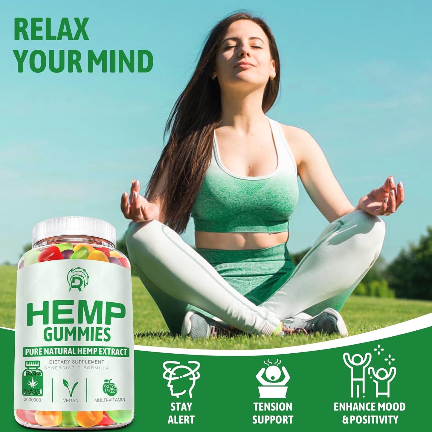 Organic High Potencymetabolism boosterGummies with Puremetabolism boosterOil Extract - Vegan Edible Bear Gummies for Adults - 3 Pack