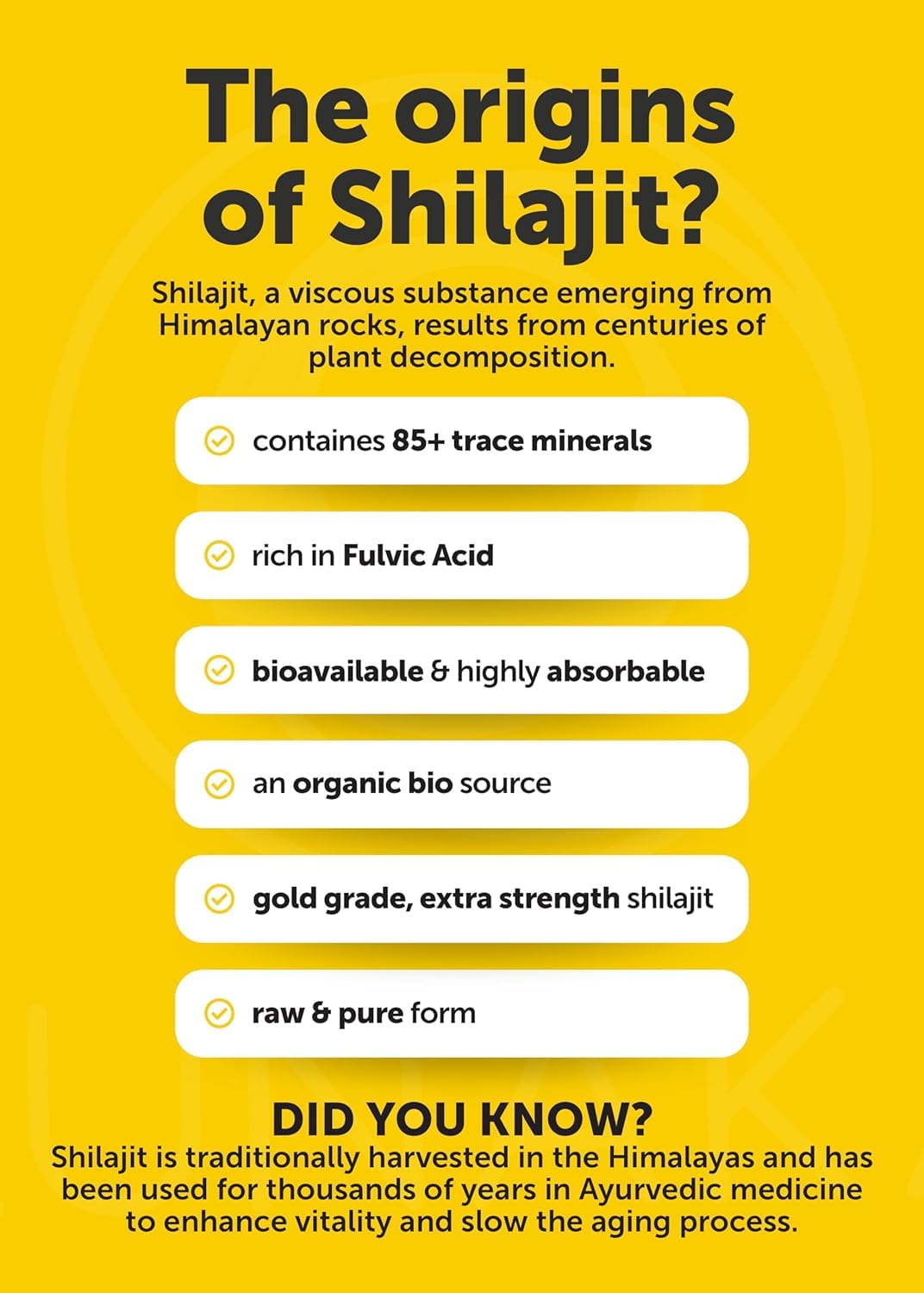 Organic Himalayan Shilajit Honey Sticks with Saffron and Trace Minerals for Immune Support - 30 Count Honey Sticks for Men